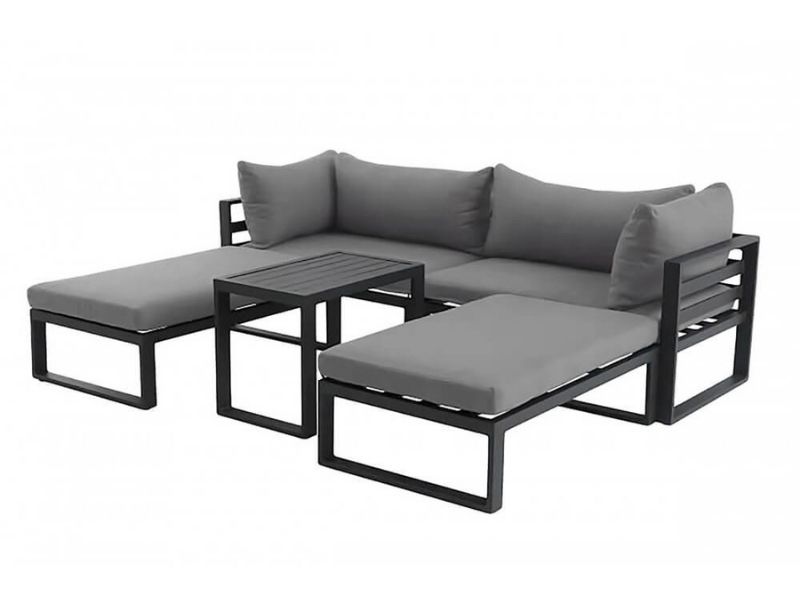 Ensemble détente 5 pièces MODULO -Mobilier de jardin - produit - Taravello