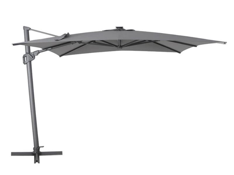 mobilier exterieur aluminium - parasol déporté - Taravello