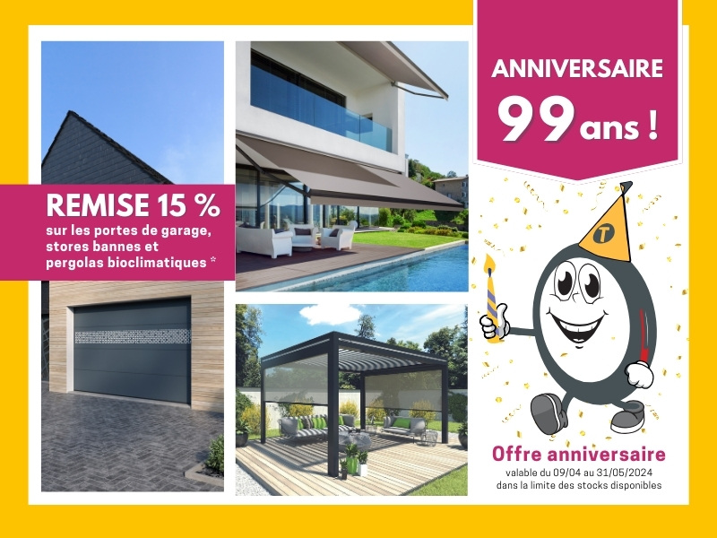 TARAVELLO - offre anniversaire 99 ans