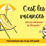 TARAVELLO - actu fermeture aout 2025