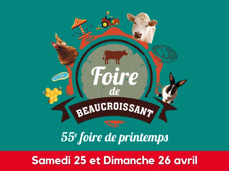 TARAVELLO - actu foire beaucroissant avril 2026