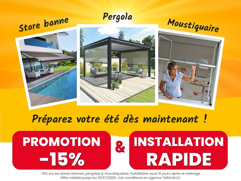 TARAVELLO - actu offre été - juin juillet 2026